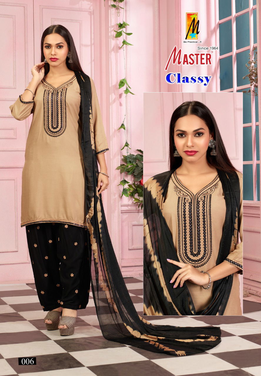 Master Classy Regular Wear Wholesale Printed Readymade Suits
